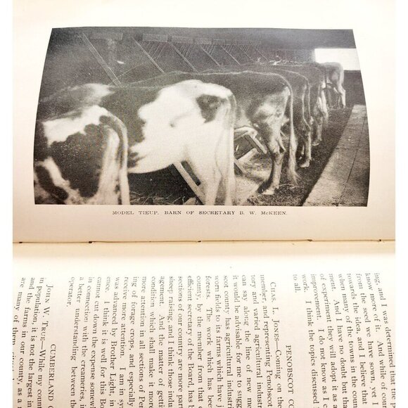 1900 Maine Board Of Agriculture Report Victorian HC Illustrated 1st Ed SHBS1 - Picture 4 of 5